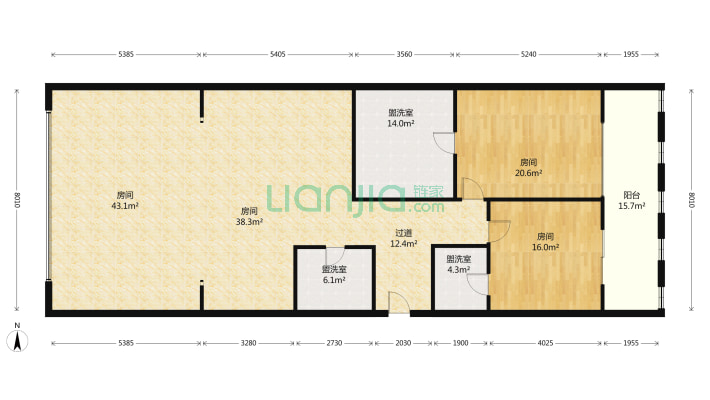 保利One56二手房实景图