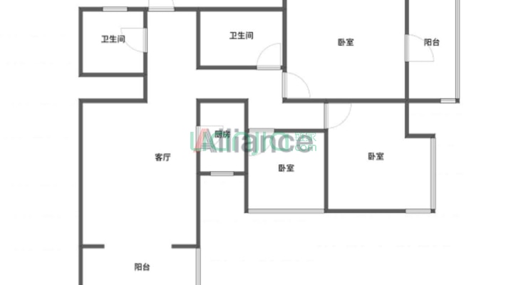 龙泰大厦二手房实景图