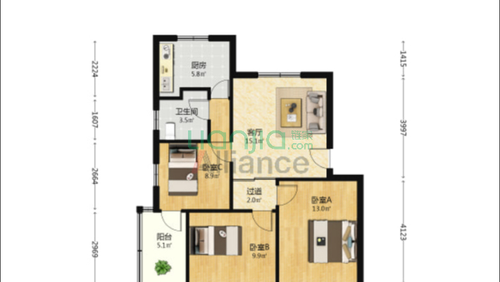 下塘街二手房实景图