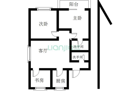 太平洋城 3室2厅 东 南 北