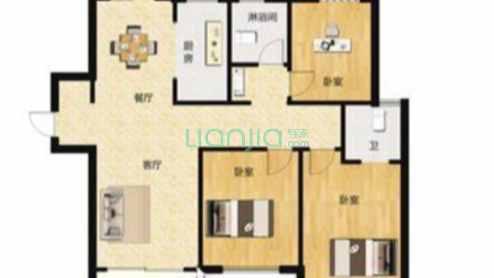 绿梦隆和青岚书院二手房实景图