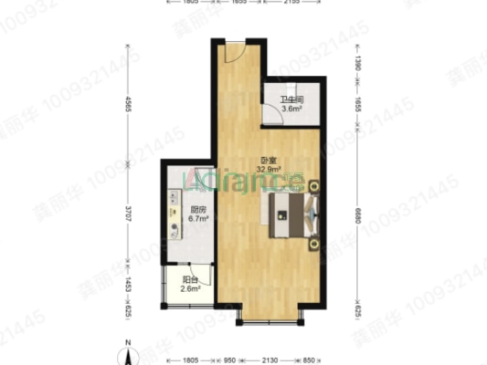 小区配套设施完善，大社区， 交通方便-户型图