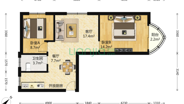 宝丰大厦二手房实景图