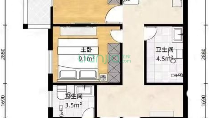 陆庄宿舍楼二手房实景图