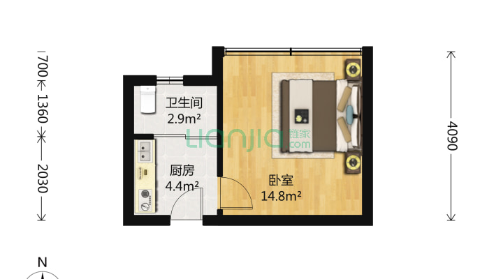 巴士小区二手房实景图