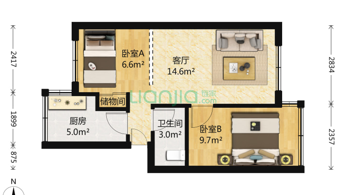 桂花巷51号二手房实景图