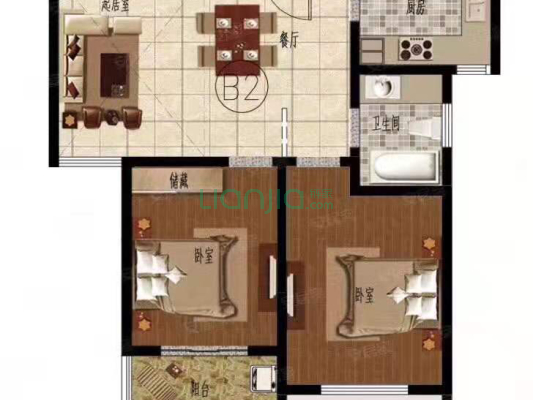 寺头三期商品房 天一实小 近地铁 全新装修 楼层采光佳