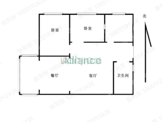 此房满五唯一，视野宽阔，采光充足，配套齐全-户型图