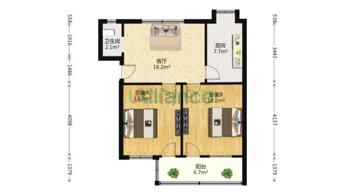 五纬路257号二手房实景图