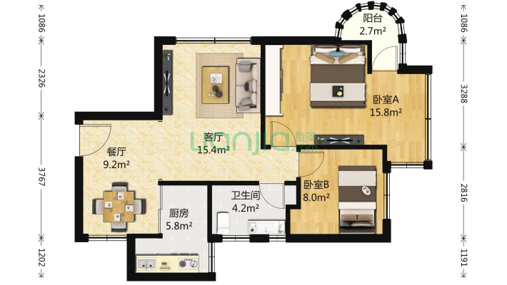 沙尾电话机楼二手房实景图