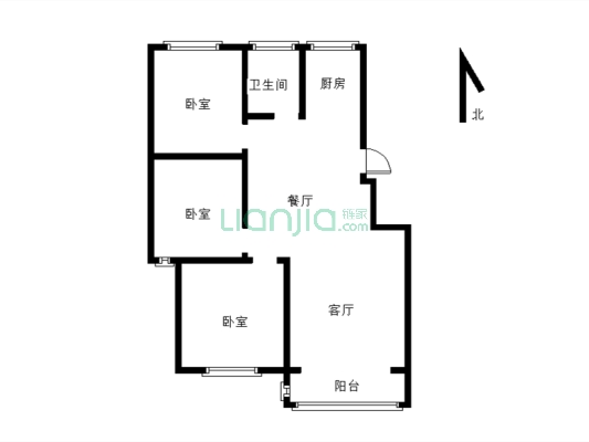 亿豪花园，位置好，证在手，楼层好。-户型图