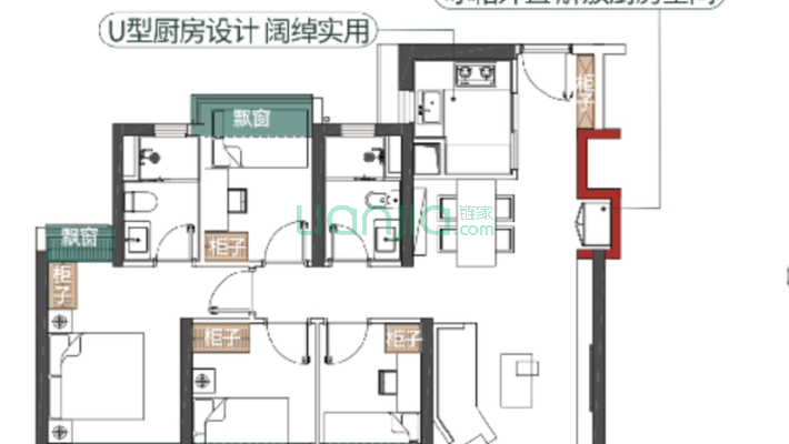 绿城桂语旗峰二手房实景图