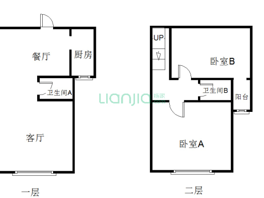 卓悦城北京未 0室0厅 南-户型图