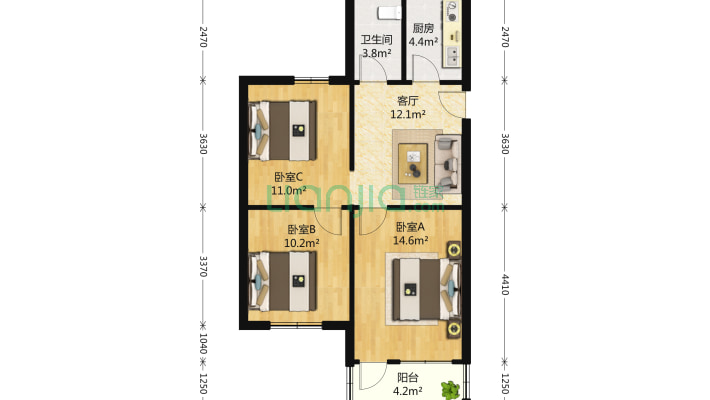 影园路345弄二手房实景图