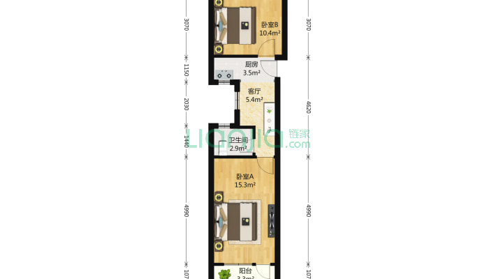 眉州路100弄二手房实景图