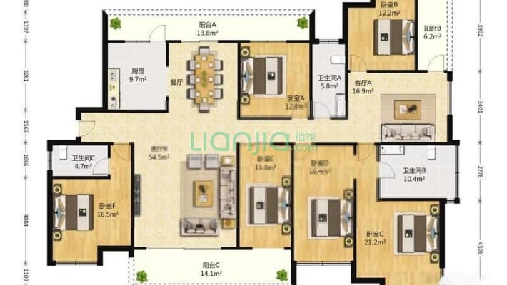 铂金湾明珠广场二手房实景图