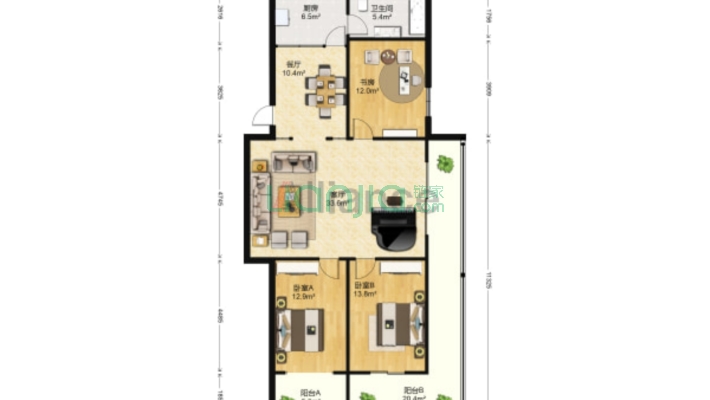 葡萄架二手房实景图