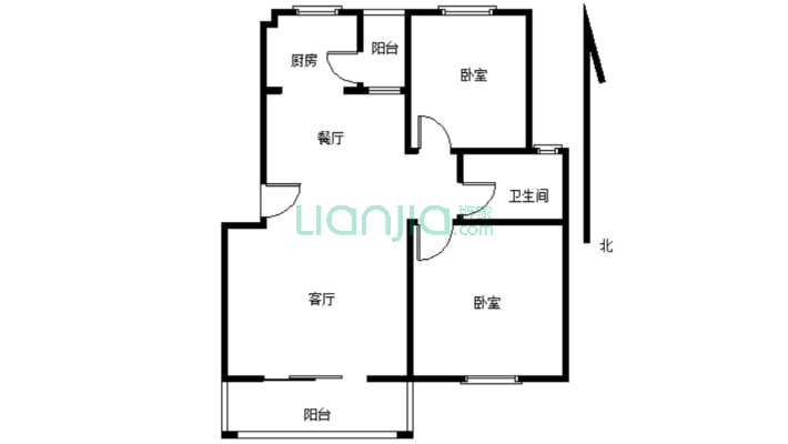 北湖嘉园二手房实景图