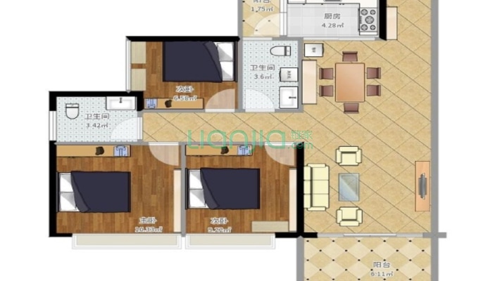 杨渡一村二手房实景图