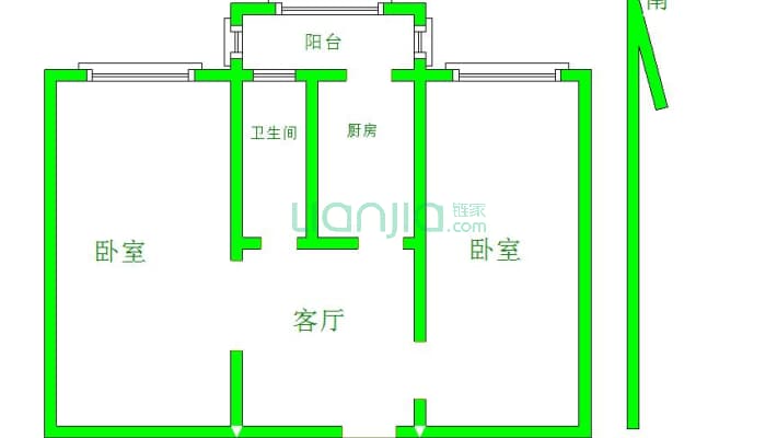 保师宿舍二手房实景图