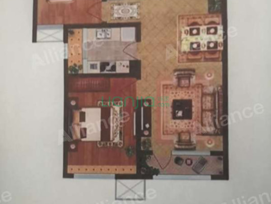 全南两居，百米楼间距，中间楼栋楼，采光视野好-户型图
