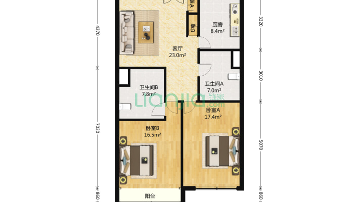 法华门大厦二手房实景图