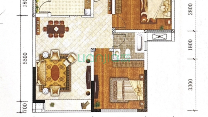 国贸大院二手房实景图