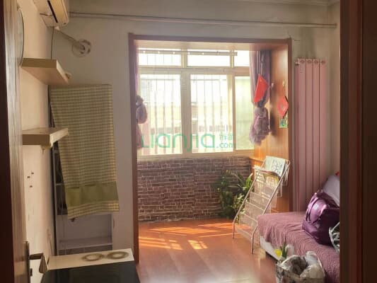 校园内 物探局家属院  南北通透两居出售-户型图