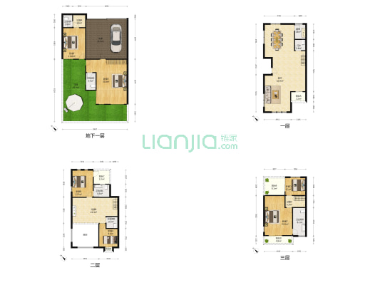 庆隆南山高尔夫国际社区山外山 6室1厅6卫 280平方