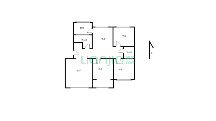 解放路28号院二手房实景图