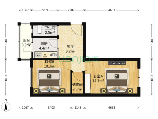 天津烏江南里房價怎麼樣烏江南里房源戶型圖小區車位交通地址詳情分析