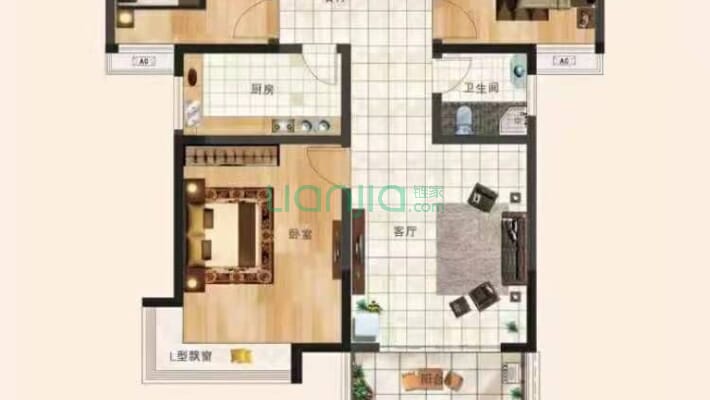 东高居委会家属楼二手房实景图