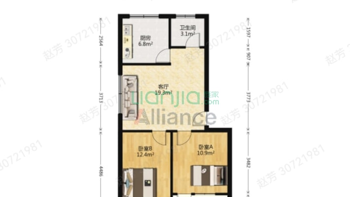 建筑公司家属院二手房实景图