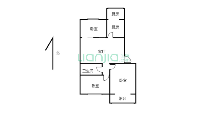 北欧花园二手房实景图