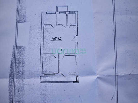 冠云小区 3室1厅 南 北-户型图