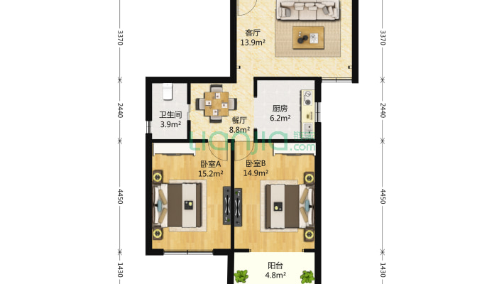 博山公寓二手房实景图