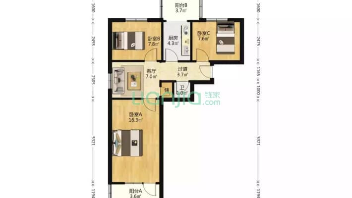 制锦市铜元局前街36号二手房实景图