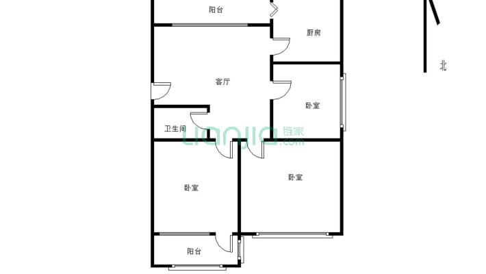 张家口桥西区四中家属楼二手房实景图