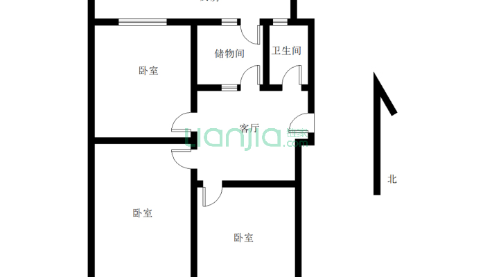 粮食局集资楼二手房实景图