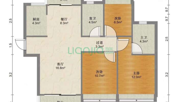八角塘二手房实景图