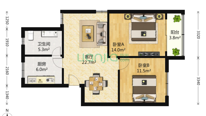 罗南一村二手房实景图