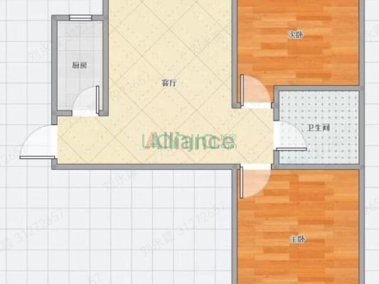 水岸花城，一线河景美宅，标准现房，即买即住-户型图