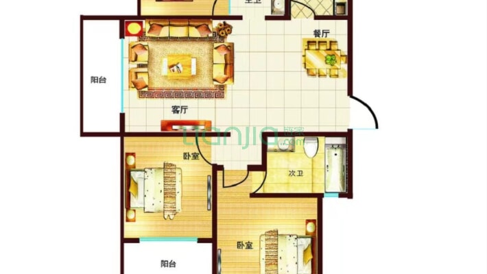 汶水花园南区二手房实景图