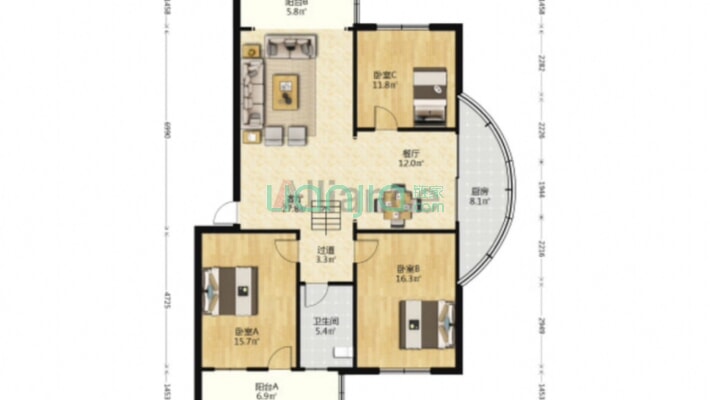 怡景楼二手房实景图