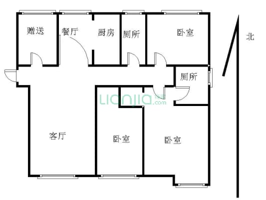 北京界三利中和城，门口838车站，距离六里桥45位置好-户型图
