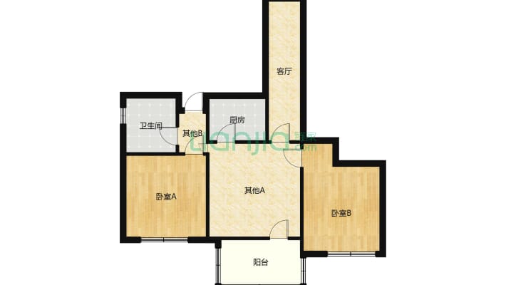 枉山嘉苑二区二手房实景图