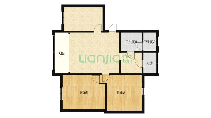 联合医院职工住宅楼二手房实景图