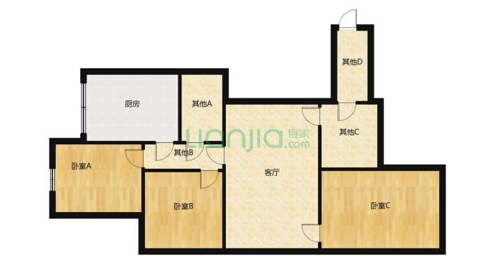 东汽集团宿舍二手房实景图