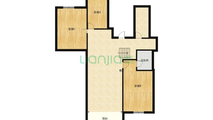 城河公寓二手房实景图