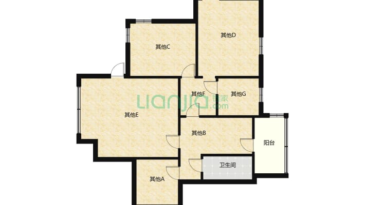 深勘大院二手房实景图